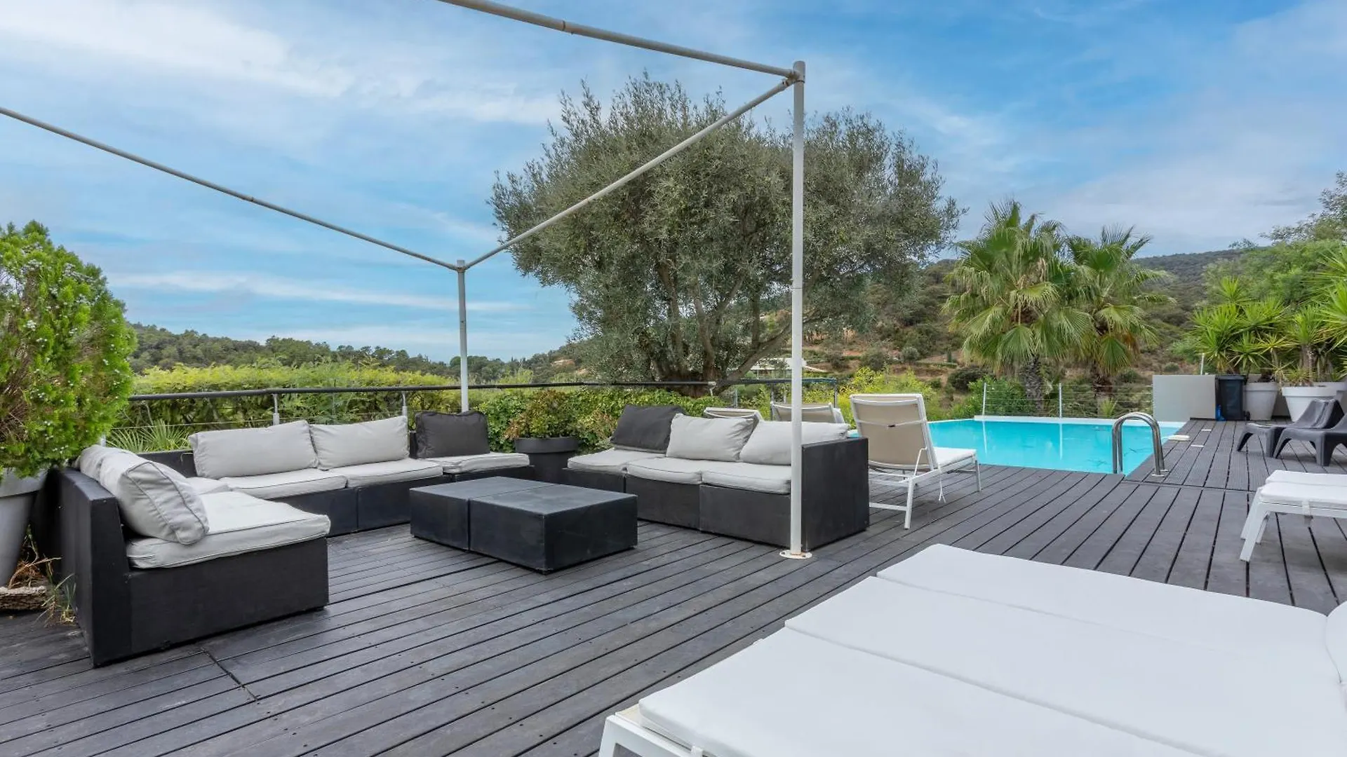 Villa Avec Piscine Et Vue Mer 格里莫